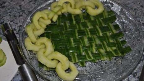 салат сельдь под шубой с яблоком