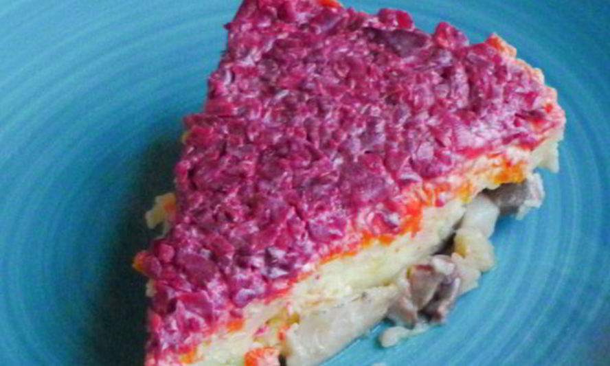 Рецепт салат сельдь под шубой