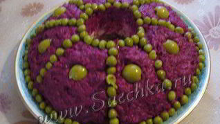 Салат Селедка под шубой с яблоком