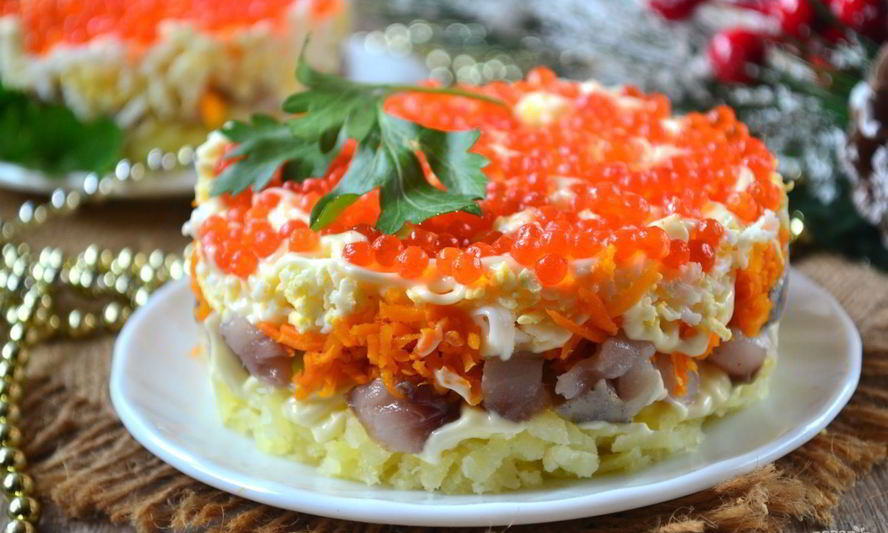 Рецепт сельдь под дорогой шубой