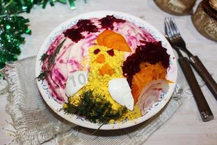 Сельдь под шубой Петух