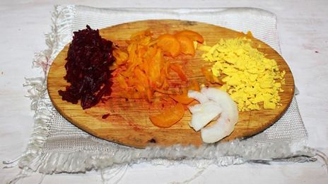 сельдь под шубой петух