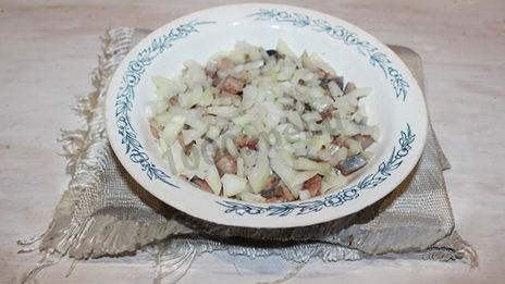 сельдь под шубой петух