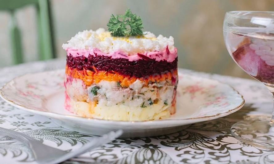 Рецепт сельдь под шубой с яйцом классическая