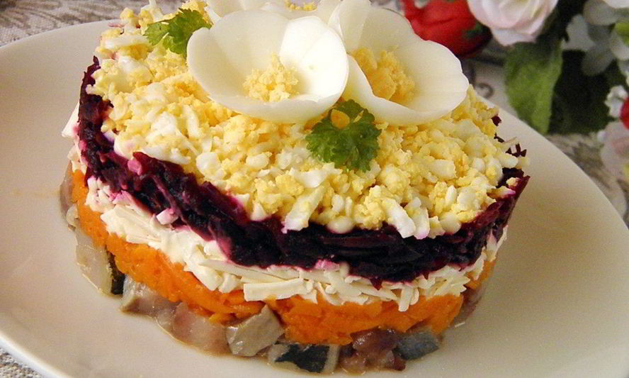 Рецепт селедка под шубой по-новому