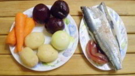 селедка под шубой рулетом