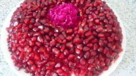 селедка под шубой с гранатом