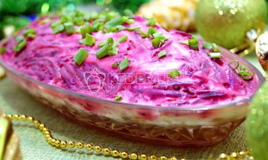 Рецепт селедка под шубой с яблоком