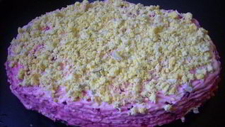 Селедка под шубой со шпротами