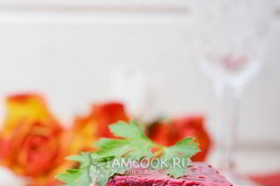 Селедка под шубой в желе