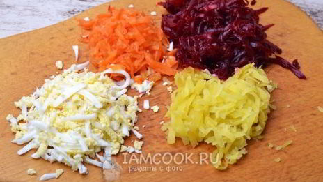 селедка под шубой в желе