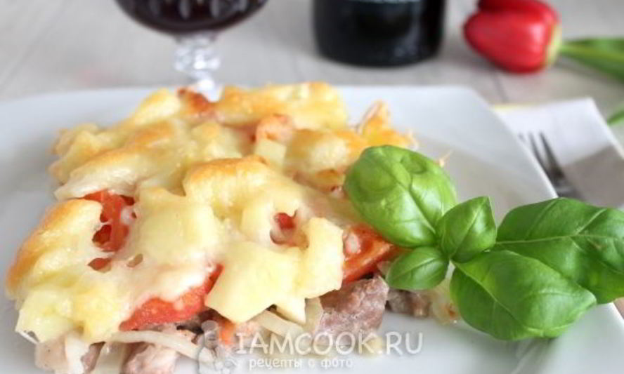 Рецепт свинина под шубой