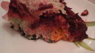 Вегетарианская сельдь под шубой