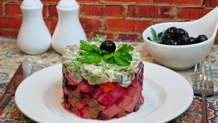 Винегрет под шубой