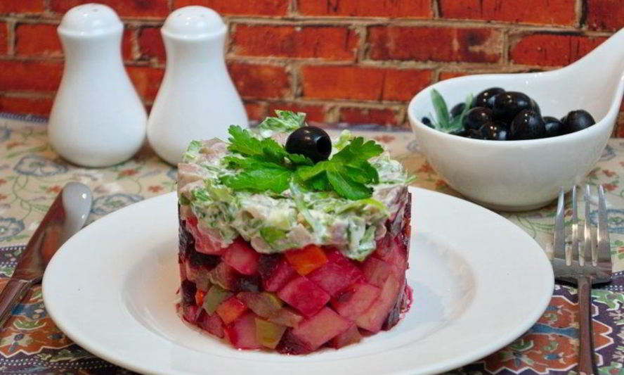 Рецепт винегрет под шубой