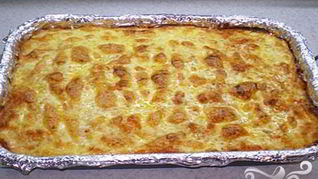 Запеканка Окунь под шубой