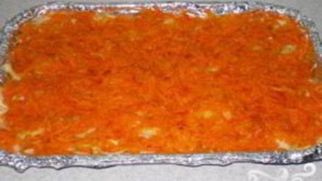 запеканка окунь под шубой