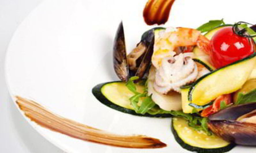 Рецепт салат с морепродуктами