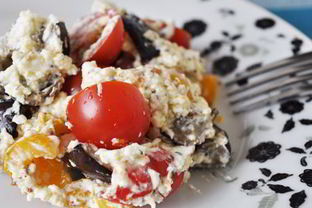 Салат с запеченными перцами