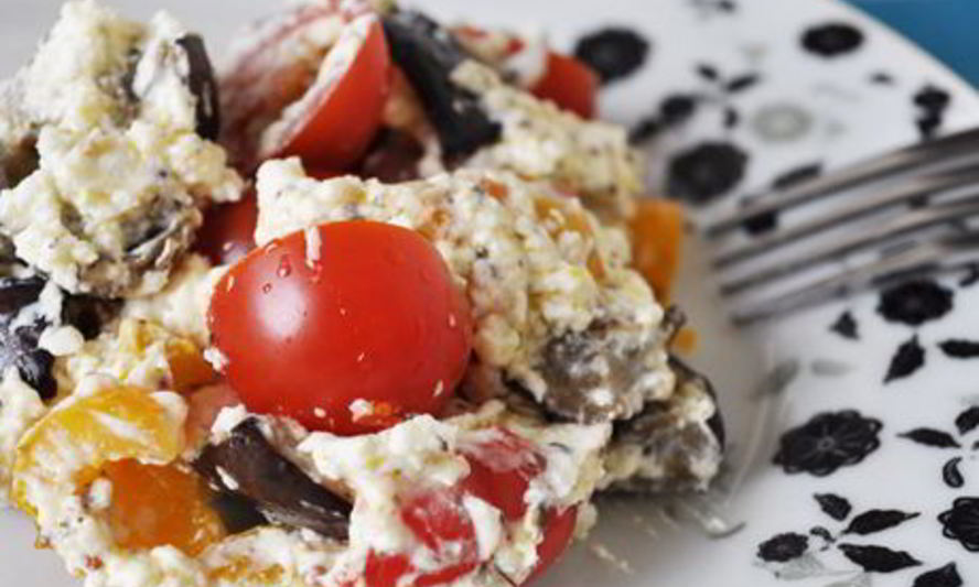 Рецепт салат с запеченными перцами