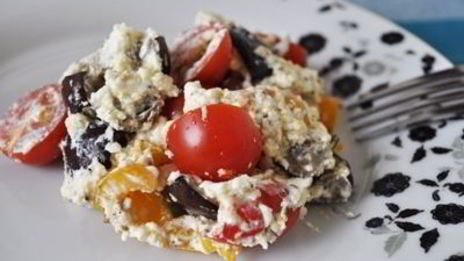 салат с запеченными перцами