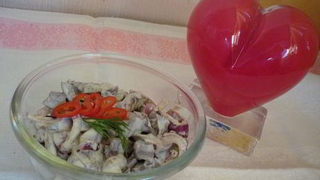 салат сердечный