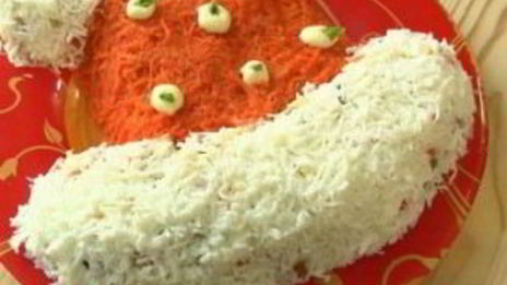 салат шапка деда мороза