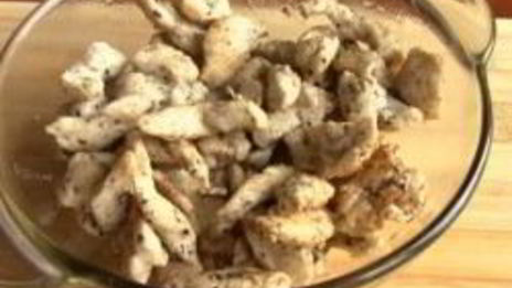 салат снежный сугроб