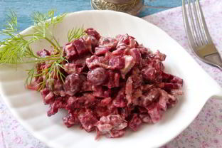 Салат со шпротами и фасолью