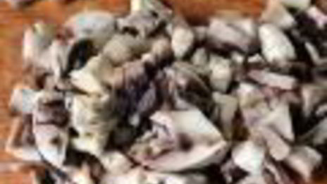 грибной взрыв — салат цезарь по-русски