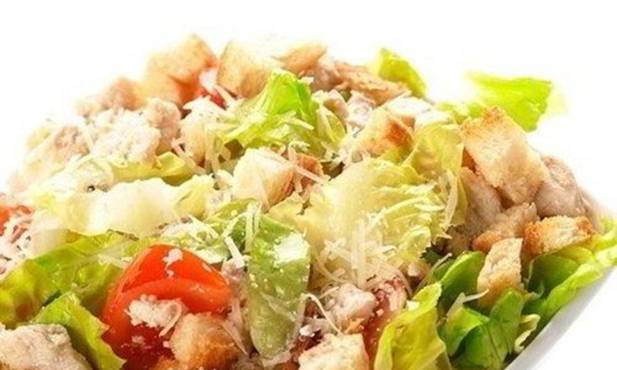 Рецепт классический салат цезарь с курицей и сыром пармезан