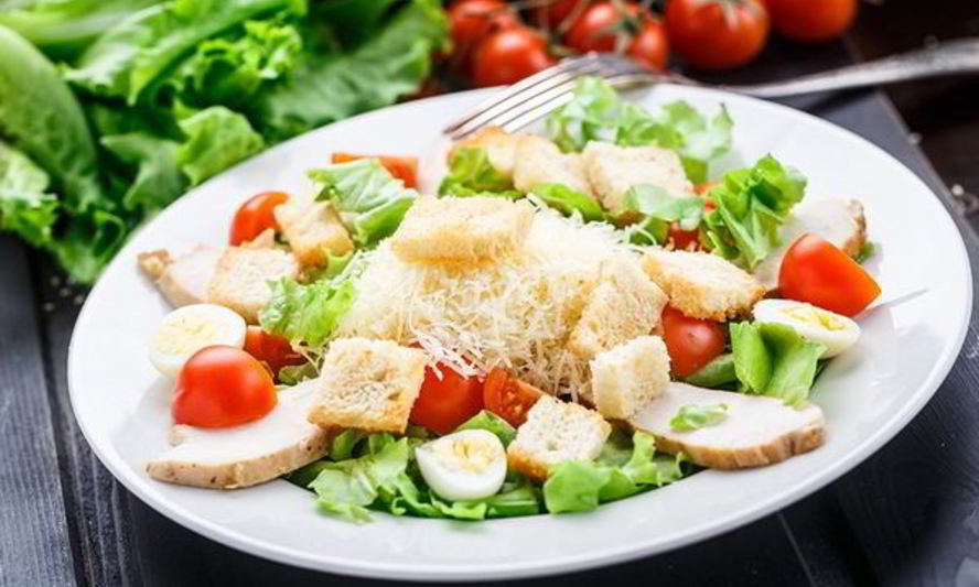 Рецепт классический салат цезарь