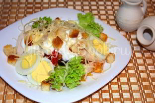 Салат Новый Цезарь