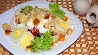 Салат Новый Цезарь