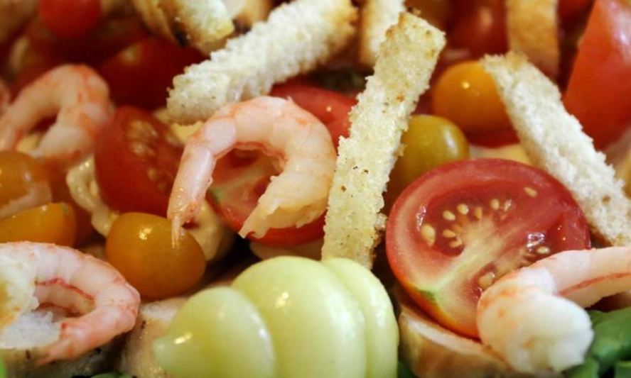 Рецепт салат цезарь морской