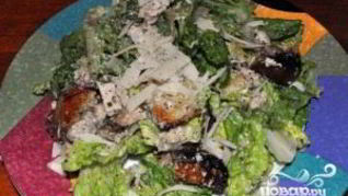 Салат Цезарь настоящий