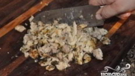 салат цезарь настоящий