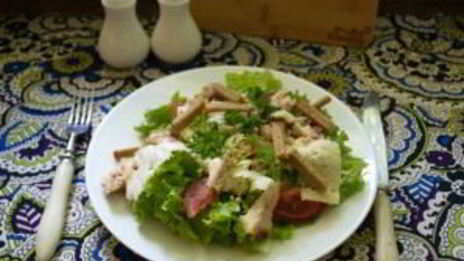 салат цезарь с курицей классический простой