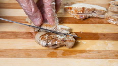 салат цезарь с курицей