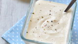 Салат Цезарь с майонезом