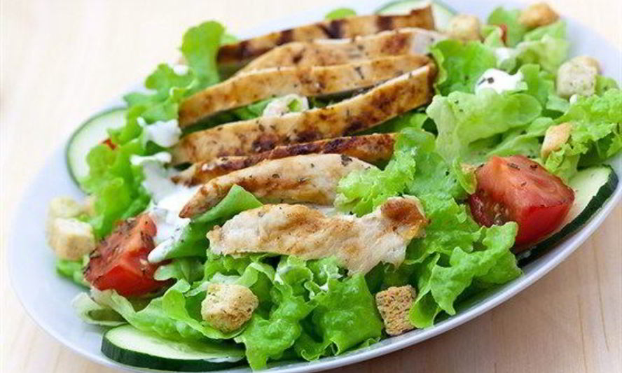 Рецепт салат цезарь с оливковым маслом