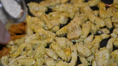 цезарь ролл с курицей без майонеза