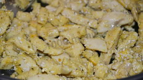 цезарь ролл с курицей без майонеза