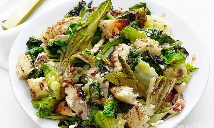 Рецепт цезарь с курицей