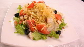 Цезарь с семгой