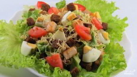 цезарь со свининой