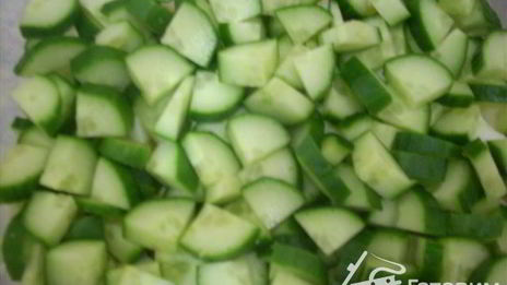 салат венеция с красной рыбкой и тофу