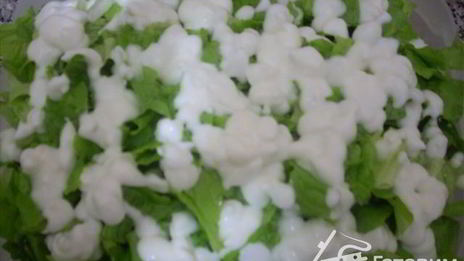 салат венеция с красной рыбкой и тофу