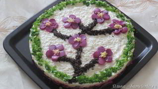 Салат Ветка Сакуры