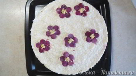 салат ветка сакуры